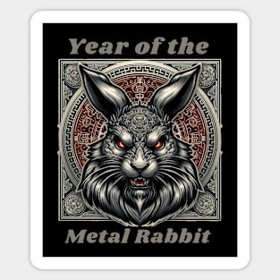 Year of the Metal Rabbit Sticker